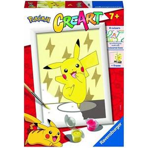 Ravensburger CreArt Pokémon Coloring Case 7+ years - Stationery - 7+ years - Beige - Junge - Coloring tables & boards