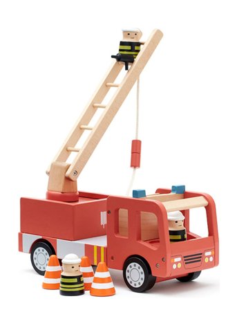 Kid's Concept Fire Truck Aiden - Red - ONE SIZE