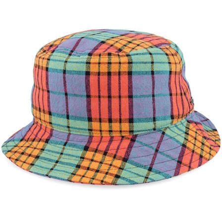 Stetson - Multi bucket Hattu - Multicolor Check Bucket @ Hatstore