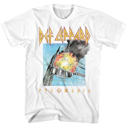 Def Leppard Faded Pyromania T-shirt