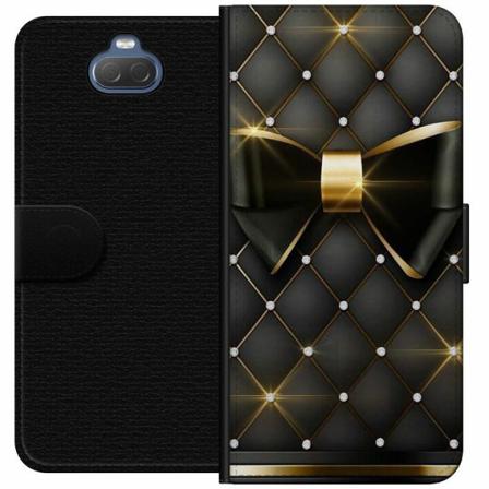 Sony Xperia 10 Plus Plånboksfodral Gyllene Rosett