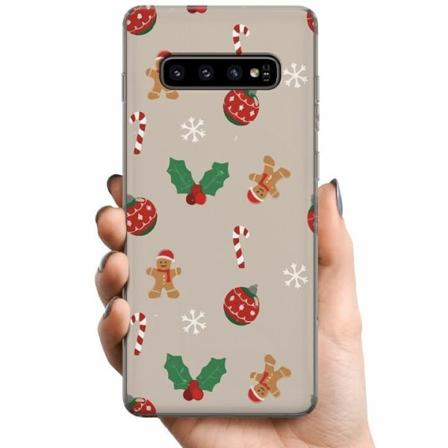 Samsung Galaxy S10+ Tpu Mobilskal Christmas