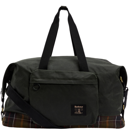 Barbour Field Wax Holdall Sage/classic