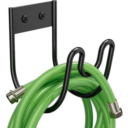 Puutarhaletkun pidike Vesiletkun pidike Seinään asennettava letkukoukku Vahva letkuteline Puutarhaletkun jatkojohto Imuletku.