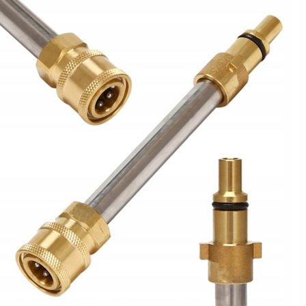 Adapteri Pikaliitin 1/4" QC – Nopea Liitäntä | Kestävä Rakenne | Yhteensopiva Bosch Aquatak, Black & Decker kanssa