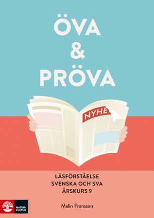 Öva & pröva. Läsförståelse i svenska och sva årsku - Bok av Malin Fransson - Häfte