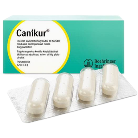 Boehringer - Canikur Chewable 4,4 g x 12 stk. - Veterinær - Dyrehelse - Mage - ZOO.no