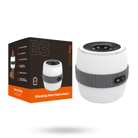 Discreet Male Masturbator With Vibrations - Sexleker Vuxen: Fleshlight, penisring, hylser & pumper