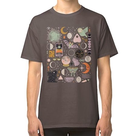 Kuun Kuvio: Sininen Kuu T-paita