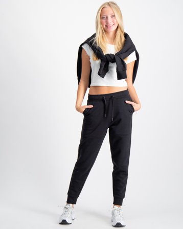 RYVLS The Sweatpant Sort Bukser Pige - Kids Brand Store