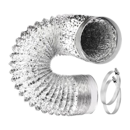 4-lagers värmebeständig torkkanal 150 mm flexibel PVC aluminiumslang