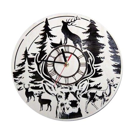 Kreativ Vægur Kvarts Analog Hængende Ure Hjem Decor FishBY