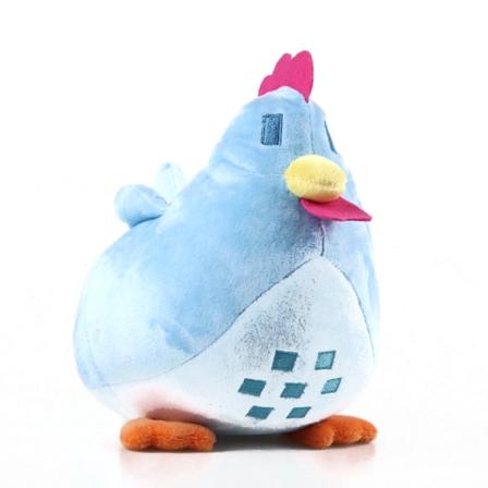 Big Rooster Plysch 20cm (blå)