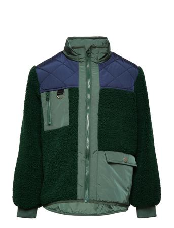 Tndunkan Teddy Jacket Outerwear Fleece Outerwear Fleece Jackets Monivärinen/Kuvioitu The New
