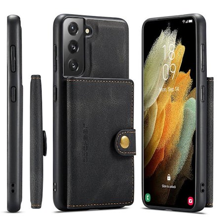 Samsung Galaxy S21 - Smidigt Skyddsskal med Kortplatser