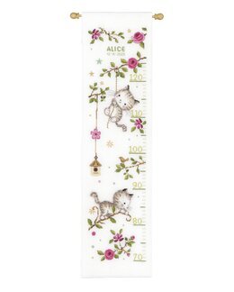 Broderikit Fødselsklokkestreng Kat - Vervaco