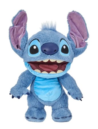 AMO Chatty Disney Stitch Interactive Plush - Blue - ONE SIZE