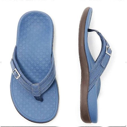Vionic Tåsandaler Damer Casual Skridsikre Flip-flops Strandsandal med Spænde
