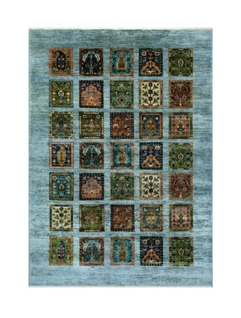 Shabargan Teppich 178X247 Wolle