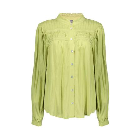 Geisha Blouse , Groen , Dames , Maat: S