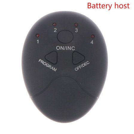 EMS Muscle Stimulator Trainer Smart Fitness Magträning Elektrisk kroppsviktminskning bantning Device