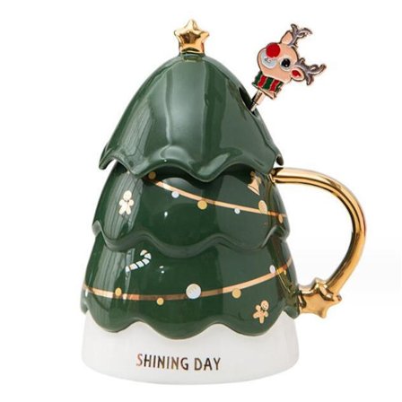 450ml Kosekopp Formet Som Juletre