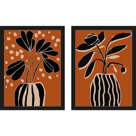 Treechild Ockra Stilleben Nr 4 Ockra Stilleben Nr 5 Inramad Pr