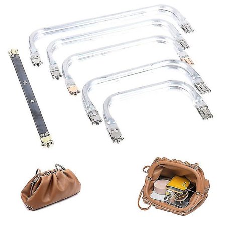 Kvinde Læge Pung Ramme Metal Aluminium Rør Ramme Taske Håndtag Clutch Taske Dele