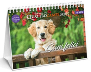 Cani felici. Calendario da tavolo 2025. 16 mesi