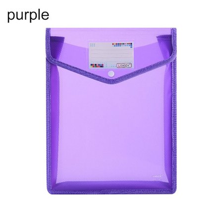 A4 filmappar Dokumentväska LILA