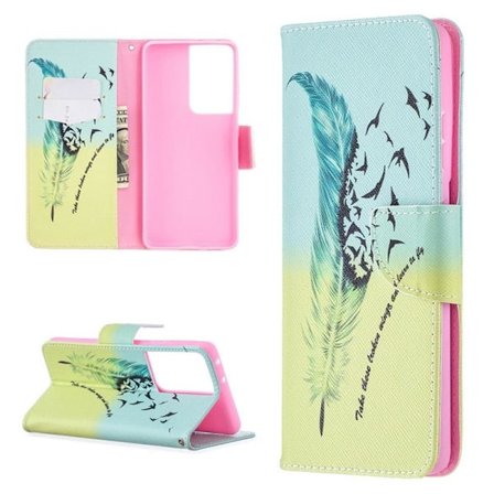 Plånboksfodral Samsung Galaxy S21 Ultra – Take These Broken Wings