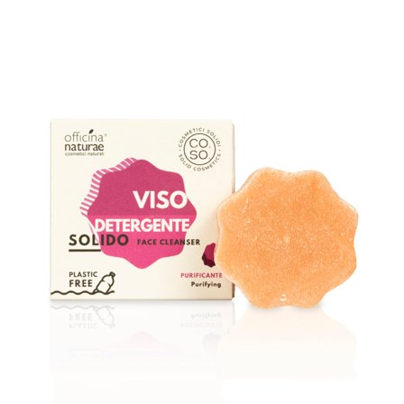Officina Naturae CO.SO. Cosmetici Solidi DETERGENTE VISO SOLIDO PURIFICANTE CO.SO. 50g - Sapone detergente viso