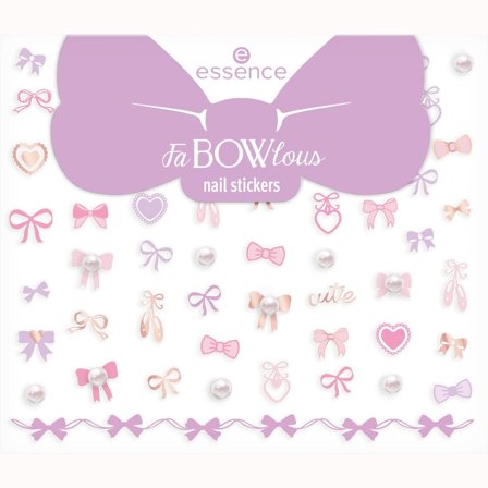 essence FaBOWlous adesivi unghie 01-Ballet Of Bows! 1x61pz - Accessori