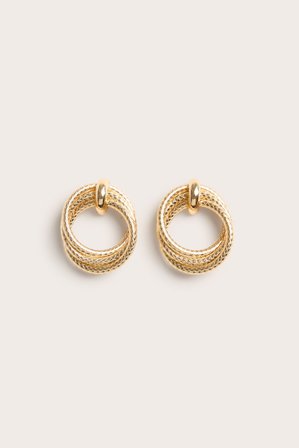 Kappahl | Örhängen med ringar | Guld