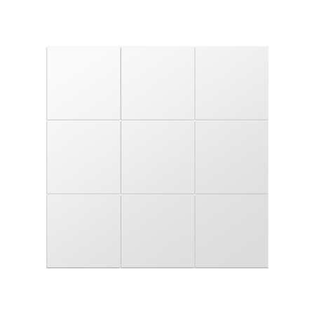 25 stk DIY firkantede speil veggklistremerker 15 cm selvklebende fliser 3D speildekor for DIY Acryli