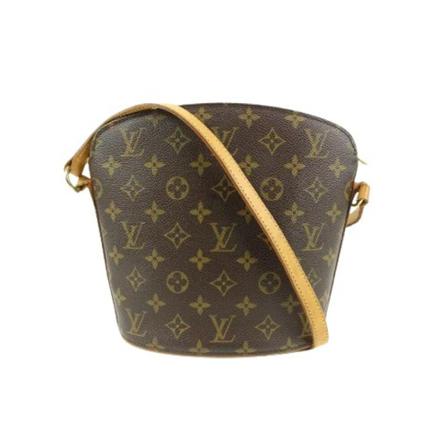 Louis Vuitton Vintage Pre-owned Canvas louis-vuitton-Väska brun, Dam Vintage Väskor, Dam, Storlek: ONE SIZE