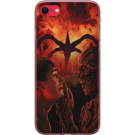 Yhteensopiva Puhelinkuori Apple iPhone SE (2022) Satumaista moskeijaa pastelliväreillä, roikkuvilla lyhdyillä, tähdillä ja puolikuulla pilvien jo