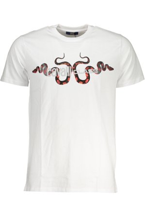Cavalli Class T-shirt Maniche Corte Uomo Bianco