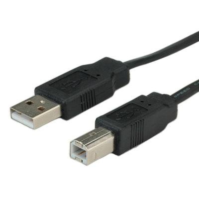 ROLINE USB2.0 Flat Cable, 0.8m