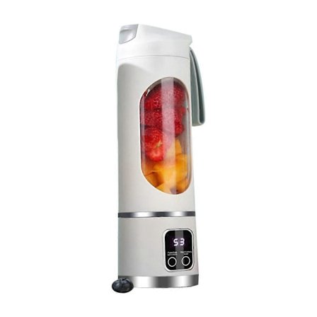 Portabel Blender Elektrisk Juicepress Fruktmixer USB Uppladdningsbar Smoothie Mini Blender Personlig Juicepress 12 Skär 3 Växlar A