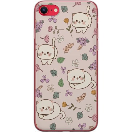 Kompatibelt Mobilskal till Apple Apple iPhone SE (2020) Katter