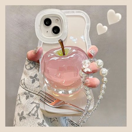 Deksel til iPhone 17 Pro Max Usynlig Dobbelt Stativ Klar Krystall + Armbånd