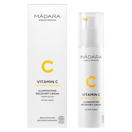 MÁDARA Vitamin C Illuminating Recovery Cream 50 ml, Skincare, Ansigtspleje, Dagcreme