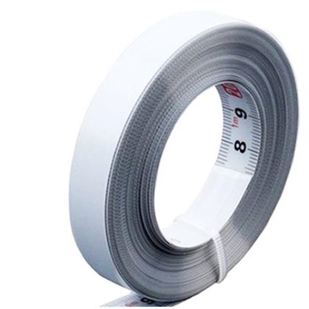 Selvklæbende målebånd arbejdsbord lineal HVID 3MFORWARD