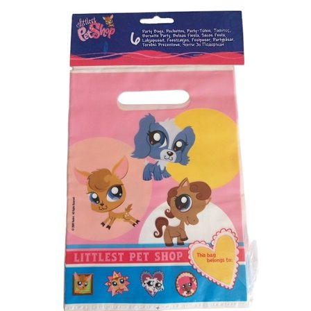 Littlest Pet Shop Karaktärsfestpåsar (6-pack) En Storlek Mu