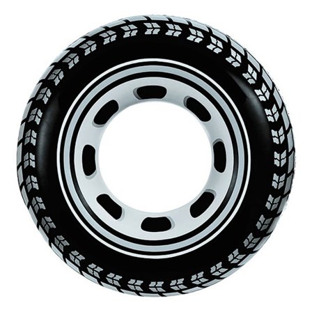 Täytettävä jättimäinen rengas uimarengas sivuradiaalikuvio Täytettävä uimarengas yli 9-vuotiaille