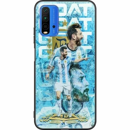 Xiaomi Redmi Note 9 4g Svart Skal Argentina - Messi