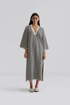 Malina - Tuva kaftan - XS - Dark Blue Multi