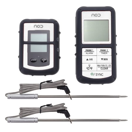 Nod Trådløst grill- og steketermometer' - 'Hvit og sort