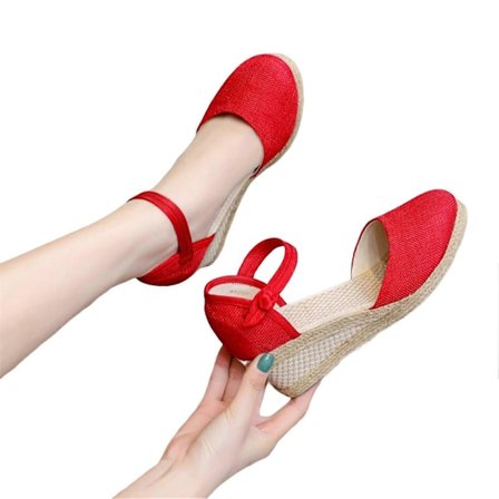 Damsandaler Skor För Vardagliga Sandaler med Öppen Tå, Plattor För Klänningar Jeans Kjolar Korta Byxor